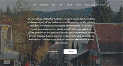 Desktop Screenshot of hburkelegal.com